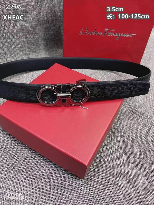 Ferragamo belt 35mmX100-125cm 8L50
